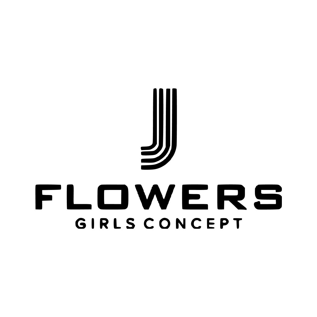 J Flower cloth