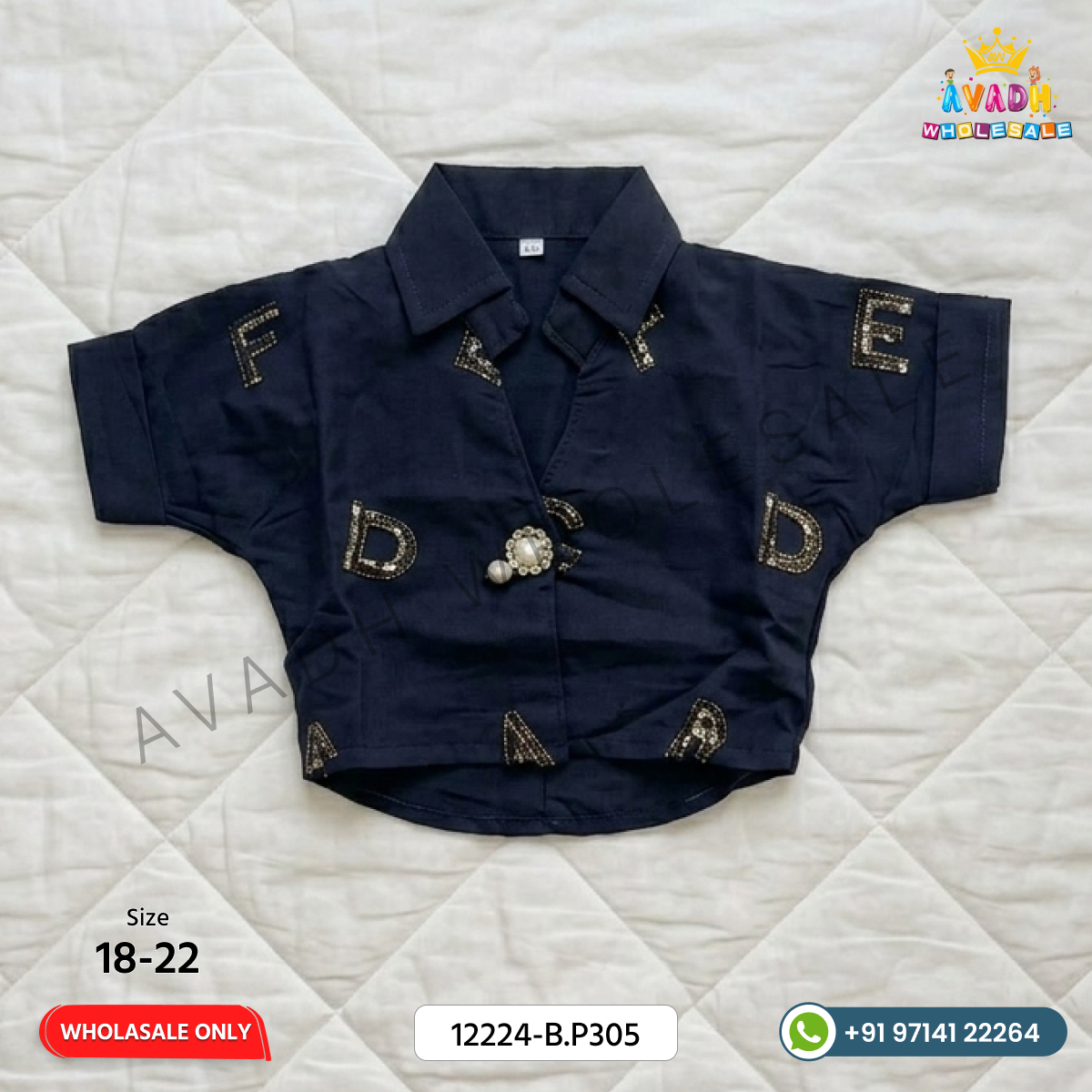 Girls Fancy Designer Shirt Top