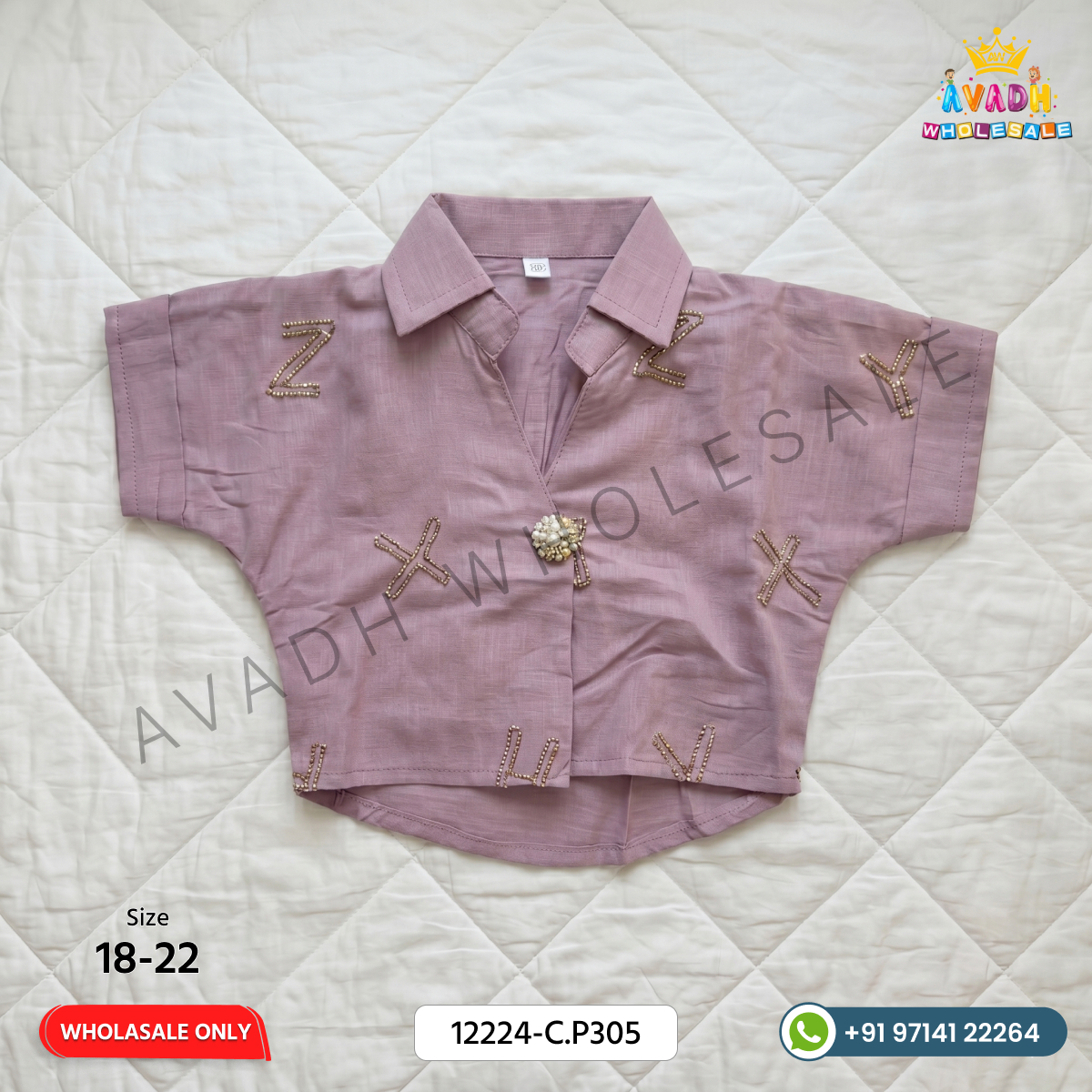 Girls Fancy Designer Shirt Top