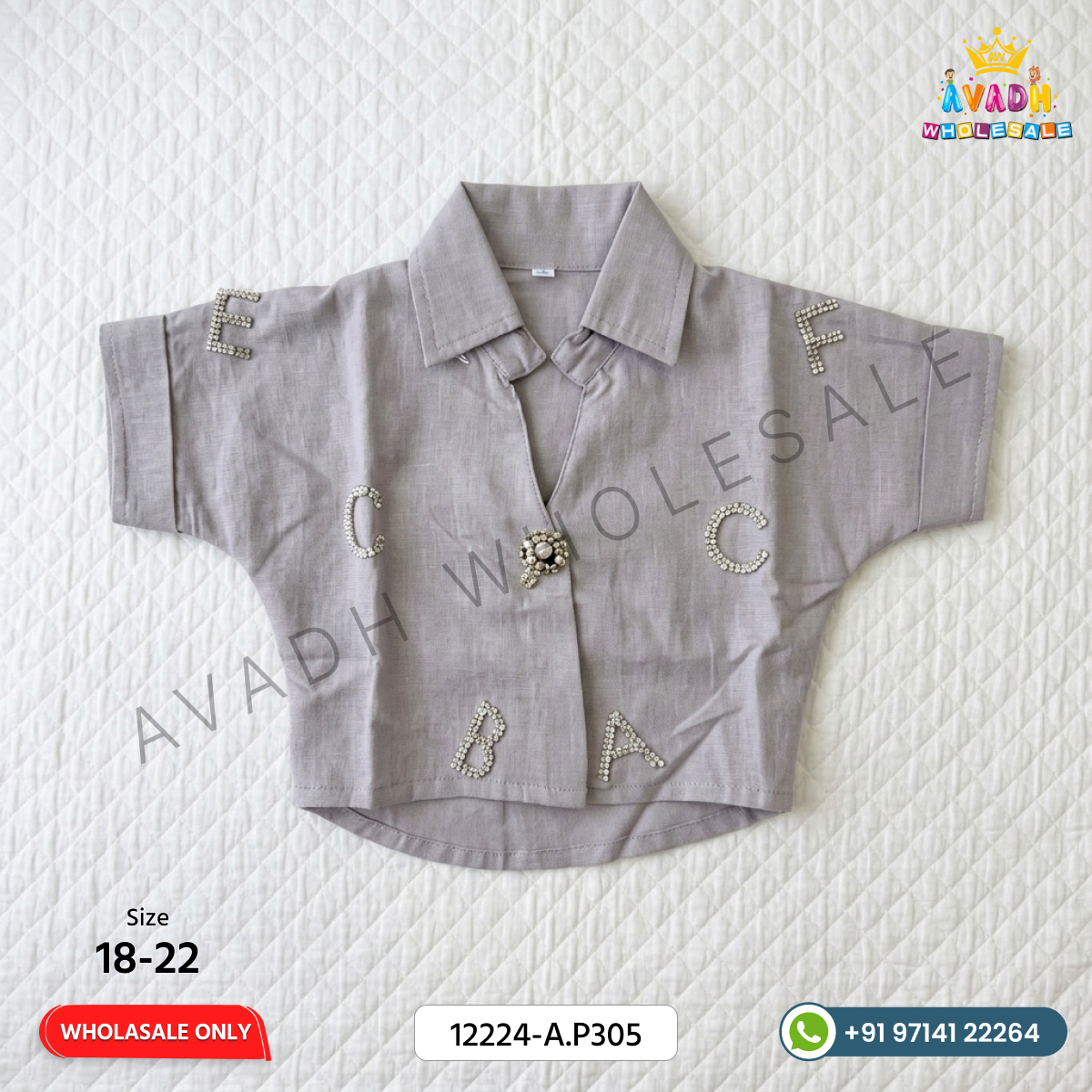 Girls Fancy Designer Shirt Top