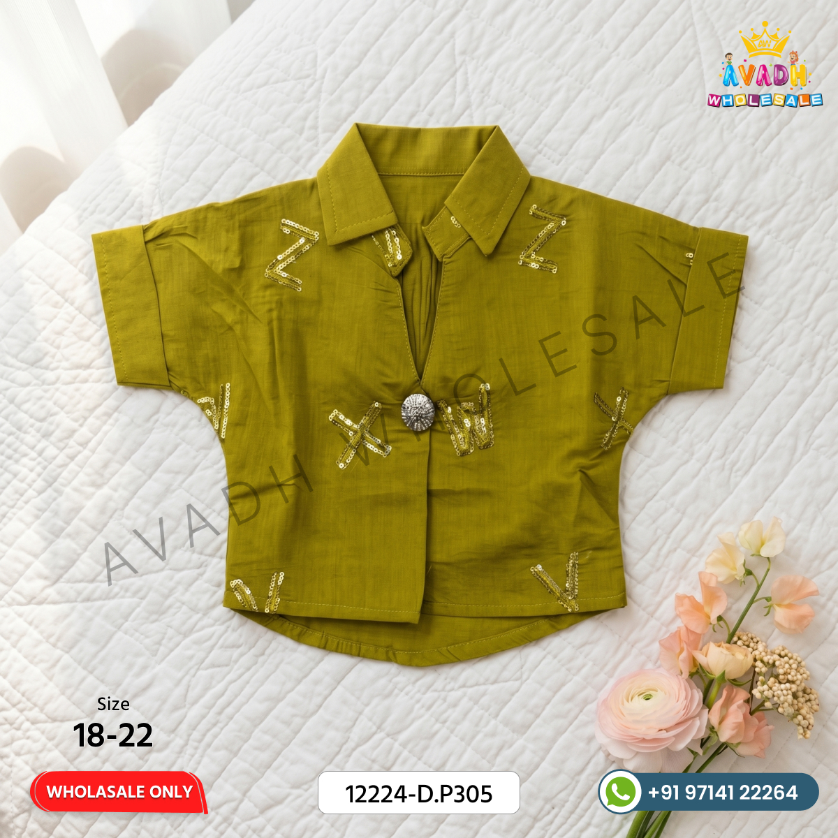 Girls Fancy Designer Shirt Top